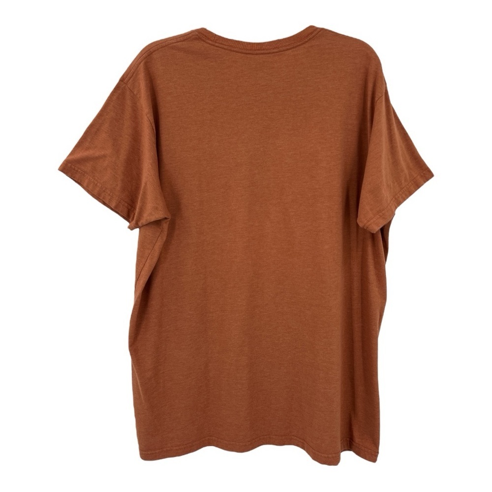Patagonia Slim fit Rust Color Short Sleeve Crewneck Soft T-Shirt SZ XXL - Picture 2 of 7